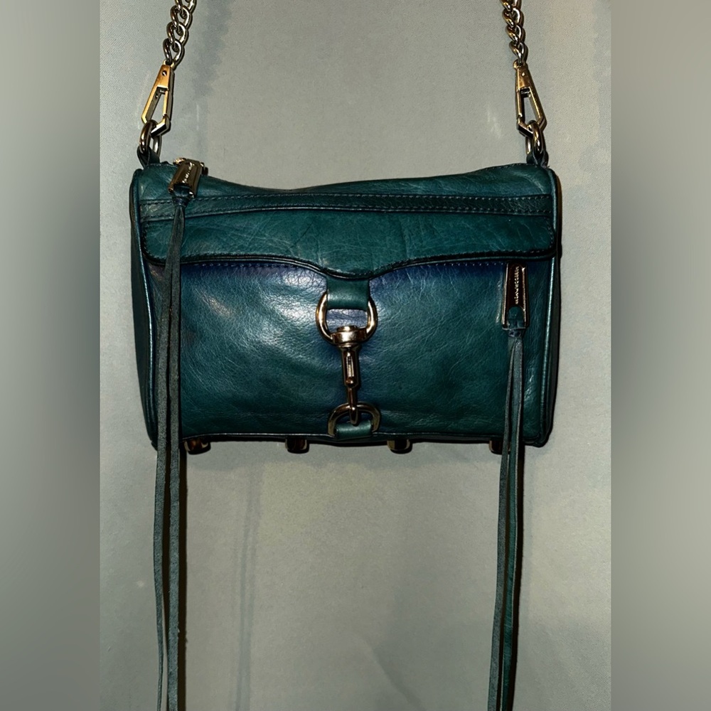 Rebecca Minkoff Mini MAC Teal